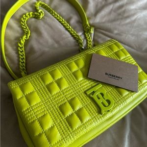 [AUTHENTIC] Burberry Monochromatic Lola Bag Green